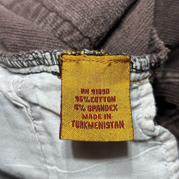 Funhouse Pants Womens 7 Corduroy Flare Bell Bottoms Hippie BOHO Festival Party - Picture 3 of 6